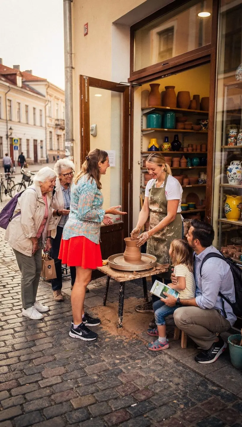 Local guides helping travelers navigate cultural differences